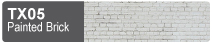 Scalescenes Painted Brick Swatch