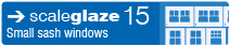 Scaleglaze 15 Small sash windows