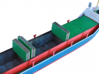 Scalescenes Modern Cargo Ship